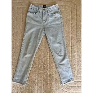 BDG Jeans Women's Straight High Rise Fit Size 24 Light Wash